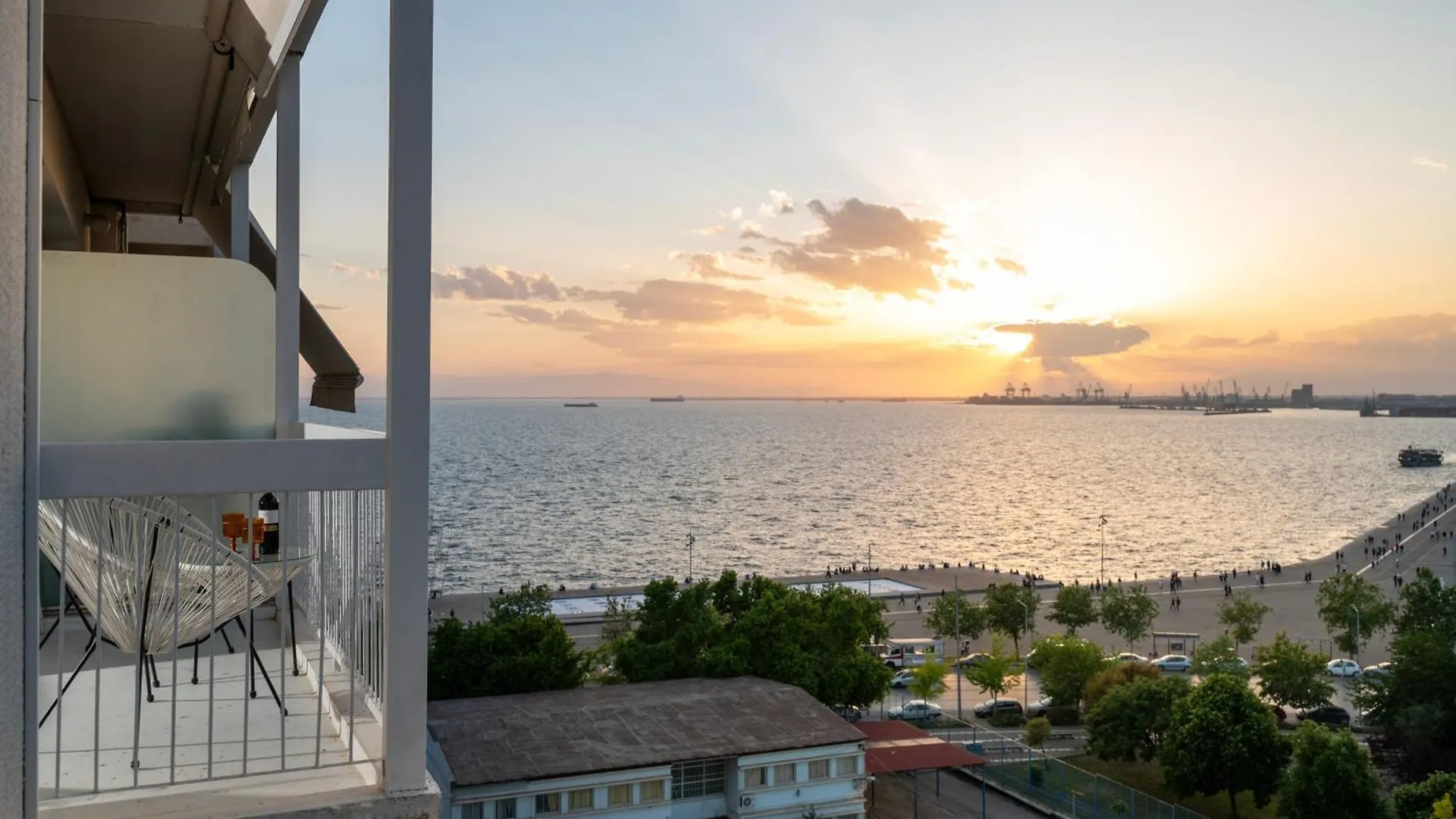 Houseloft Skyline Panorama Lägenhet Thessaloníki